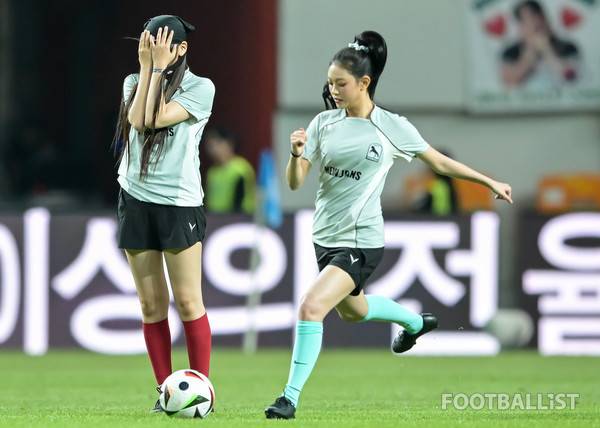 해인(오른쪽, 뉴진스). 서형권 기자