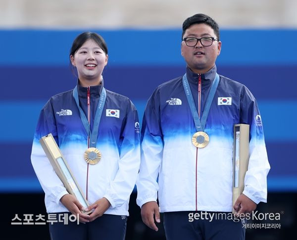 임시현과 김우진 / 사진=Gettyimages 제공