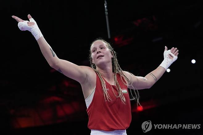 헝가리 여자 복싱 국가대표 언너 루처 허모리 [AP=연합뉴스]