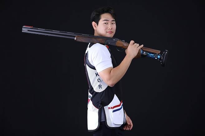 한국 스키트 국가대표 김민수 [대한사격연맹 제공. 재판매 및 DB 금지]