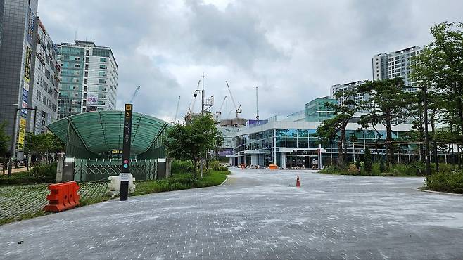 지난 1일 경기 구리시 8호선 구리역 전경. 8호선 구리역은 오는 10일 개통을 앞두고 있다./조은임 기자