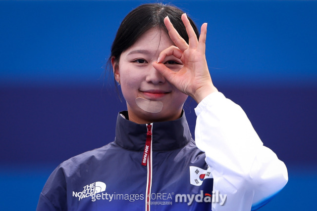 양궁 3관왕에 오른 임시현. /게티이미지코리아