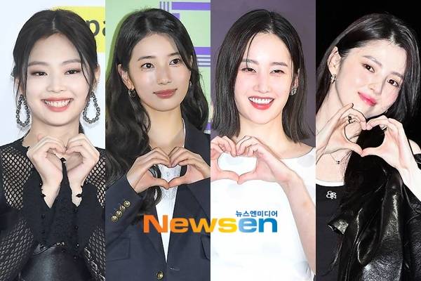 왼쪽부터 제니 수지 전종서 한소희/뉴스엔DB