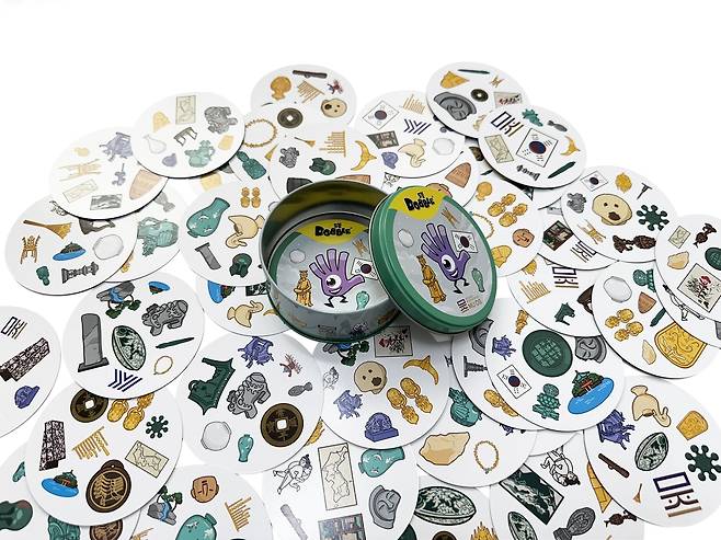 '도블 국립중앙박물관' 게임  [국립박물관문화재단 제공. 재판매 및 DB 금지]