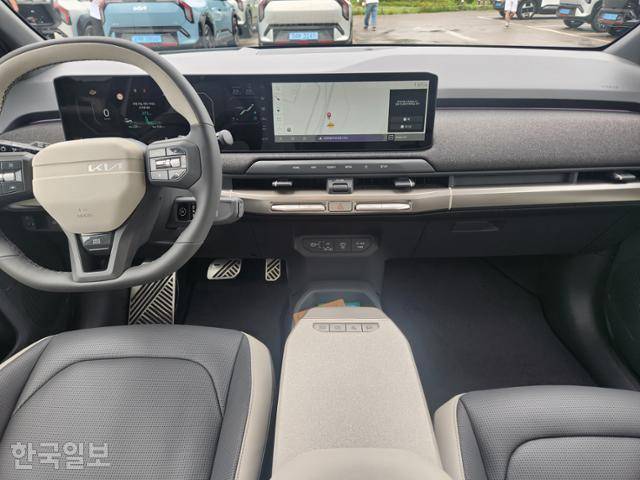 기아 EV3 차량 내부. 속초=나주예 기자