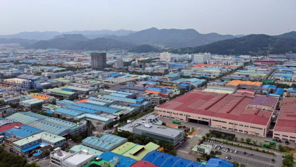 부산 강서구 녹산산업단지 전경. 국제신문DB