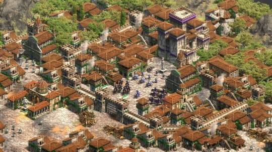 'Age of Empires II: Definitive Edition' 인게임 화면. 지금 해도 그렇게 떨어지는 않는, 오히려 더 나은 점이 있는 게임성과 그래픽, 음악 등을 제공한다. 무엇보다 방대한 양의 캠페인 시나리오는 몇 달 동안 즐기기에도 부족함이 없는 수준이다. 출처 : 스팀 게임소개 페이지.