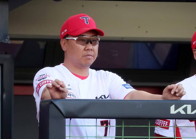 ▲ 이범호 KIA 타이거즈 감독이 마무리투수 정해영의 복귀에 반색했다. ⓒ연합뉴스