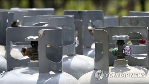 LPG 가스통 [연합뉴스 자료사진]