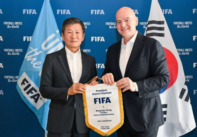 사진=잔니 인판티노 FIFA 회장 SNS