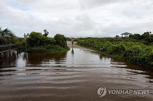 허리케인 '데비'로 인한 사우스캐롤라이나주 홍수 [로이터=연합뉴스]