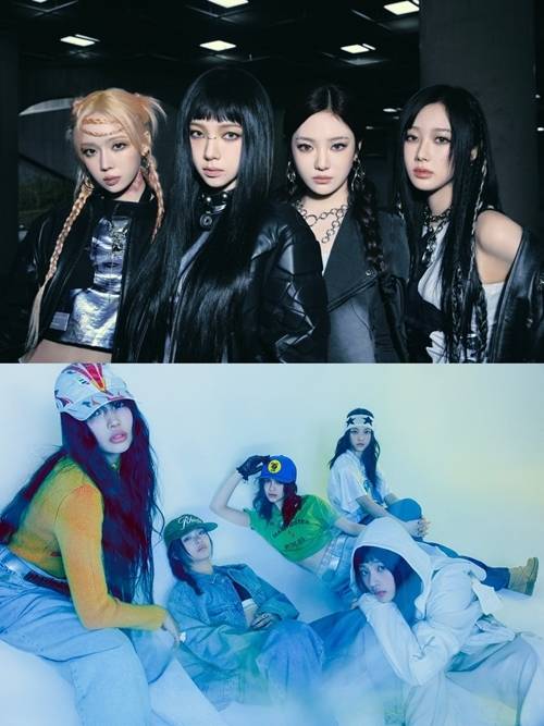 에스파, 뉴진스가 ‘2024 더팩트 뮤직 어워즈(TMA)’에 나란히 뜬다. 사진 = SM엔터테인먼트, 어도어