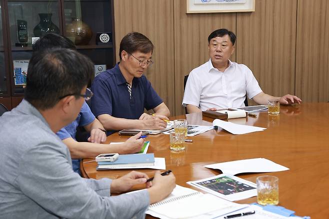 울산 동구, 남목 숲 탐방로 조성사업 설계용역 중간보고회 [울산시 동구 제공. 재판매 및 DB 금지]