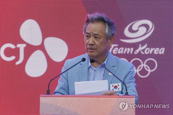 이기흥 회장. ⓒ연합뉴스