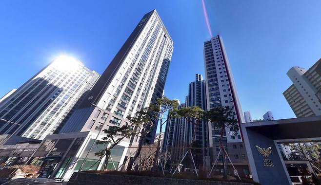 서울 노원구 상계뉴타운 ‘노원롯데캐슬시그니처(상계6구역 재개발)’ 아파트. [네이버 거리뷰]