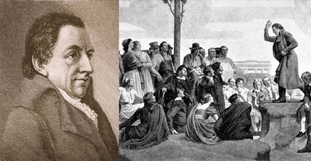 ▲ 독일에서 프랑스군과 유대인을 몰아내고 독일민족주의와 통일국가를 부르짖었던 요한 피히테. 사후 101년 뒤인 1915년 그가 총장을 지냈던 베를린대학 구내 벽화로 그려졌다. ⓒArthur Kampf