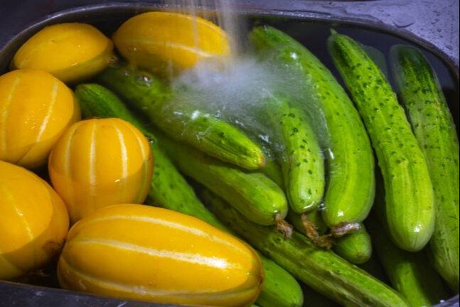 과일과 채소를 먹기 전에 씻는 것이 일반적이다. 하지만 이러한 세척만으로는 농약을 완전히 제거하지 못할 수 있다는 우려가 제기됐다. 게티이미지뱅크