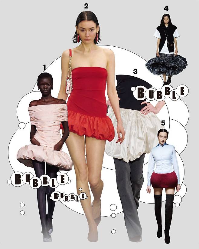 1 coperni, 2 marine serre, 3 conner ives, 4 louis vuitton, 5 duran lantink.