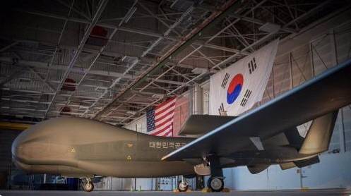 한국이 미국으로부터 도입한 고고도무인정찰기 글로벌호크. [헤럴드DB]