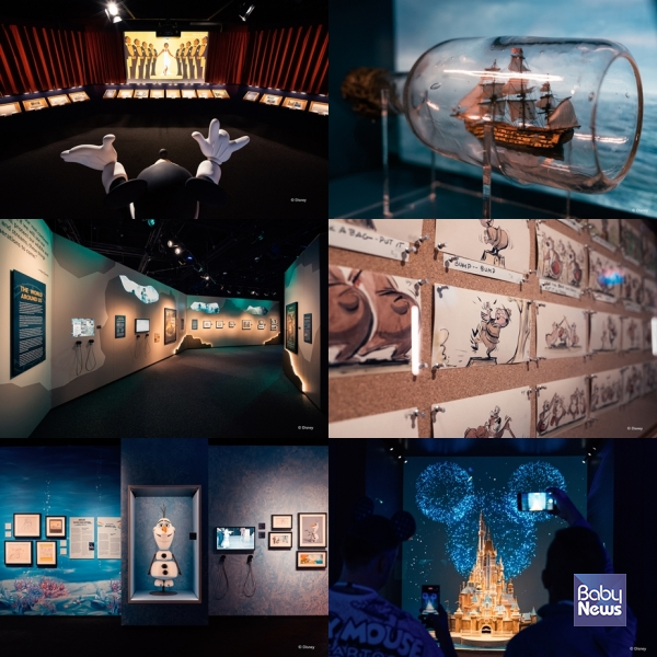 디즈니 100년 특별전 전시 이미지. ⓒ엑시비션허브아시아