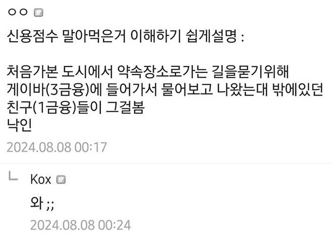 Internet_20240812_125758_1.png.ren.jpg 3금융 대출쓰고 신용점수 나락가는 상황 쉽게 이해하기.jpg