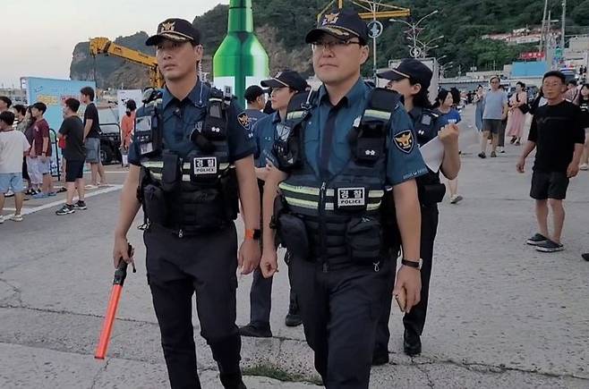 경북경찰청 기동순찰대, 울릉도 오징어축제 특별 치안활동 *재판매 및 DB 금지