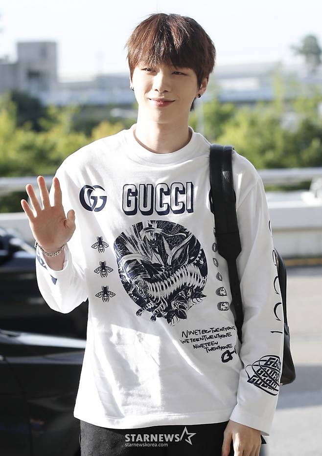 강다니엘 /사진=(김포공항=뉴스1) 권현진 기자