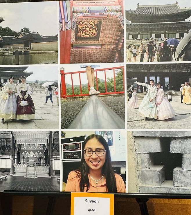 Photagraphs of Sundukwon Child Welfare Center showcased at at the "Happy Seoul" exhibition held at India House in Yongsan-gu, Seoul, Friday. (Sanjay Kumar/ The Korea Herald)