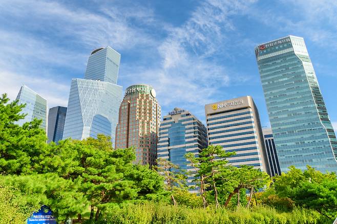 The financial district of Yeouido in western Seoul (123rf)