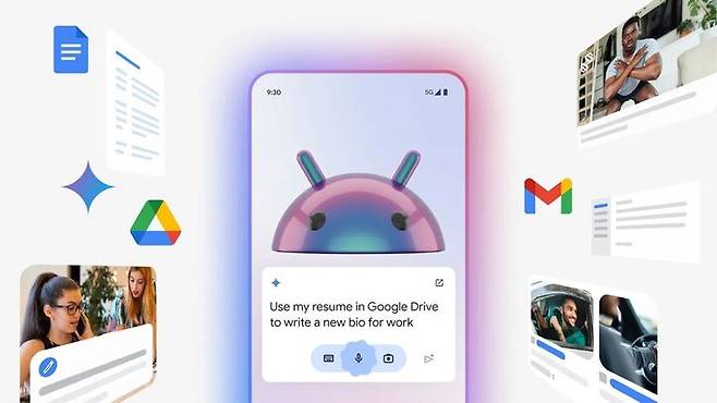 구글은 14일(한국시각) '메이드바이구글 2024' 행사에서 픽셀9 시리즈와 함께 AI 음성 비서 기능인 '제미나이 라이브' 등을 함께 공개했다. (사진=구글) *재판매 및 DB 금지