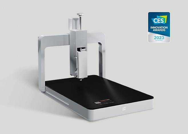 탑테이블의 푸드 프린터 푸디안. 탑테이블 제공