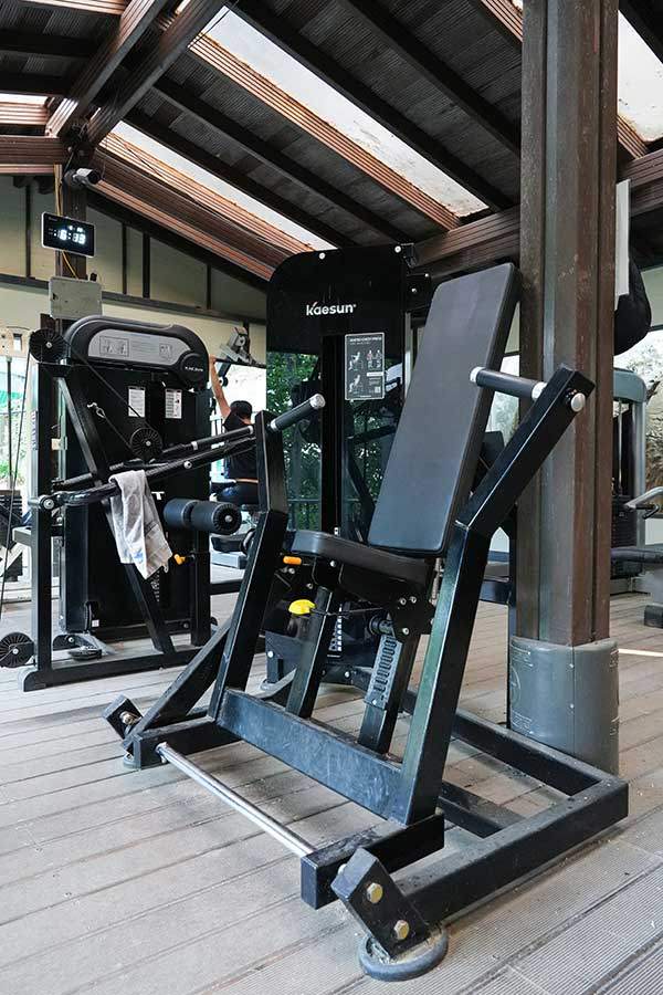 새 기구는 관리상태가 좋다.