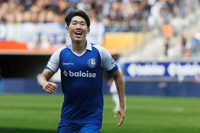 벨기에 프로축구 KAA 헨트의 홍현석