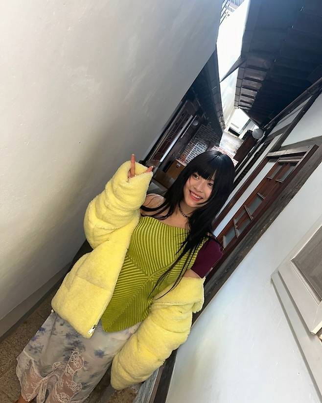 뉴진스 하니. SNS 캡처