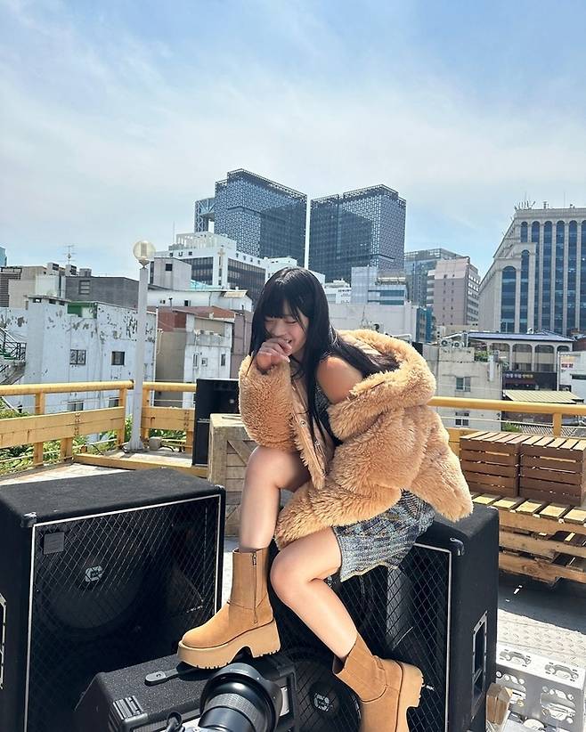 뉴진스 하니. SNS 캡처