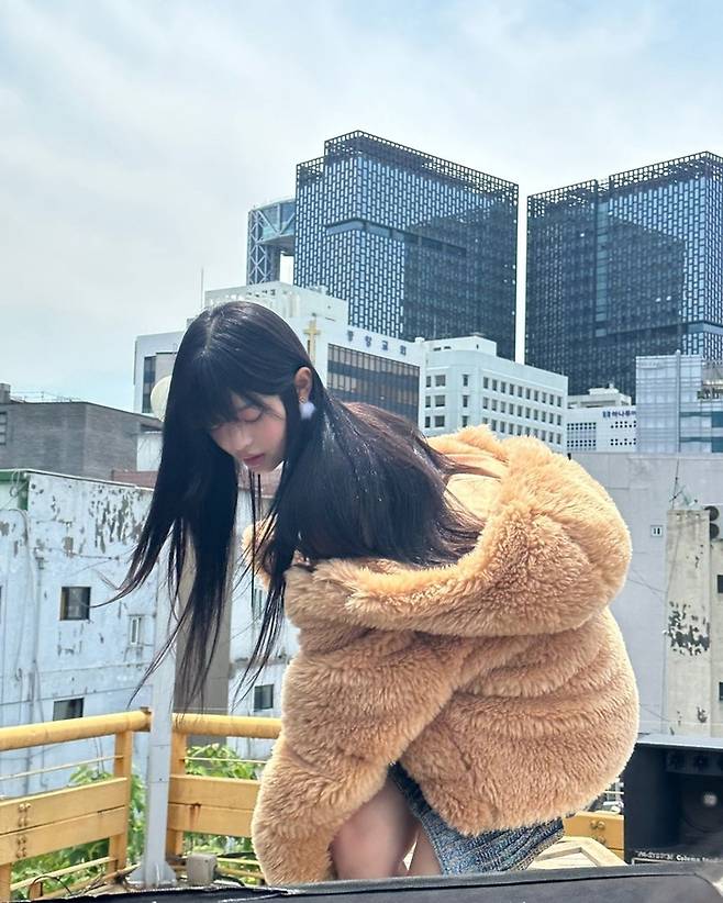 뉴진스 하니. SNS 캡처