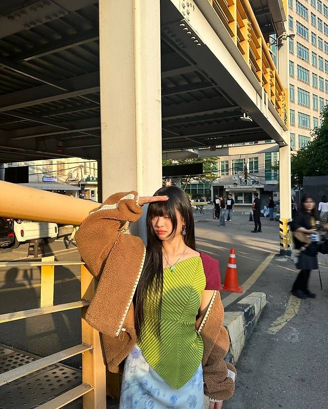 뉴진스 하니. SNS 캡처