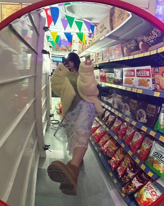 뉴진스 하니. SNS 캡처