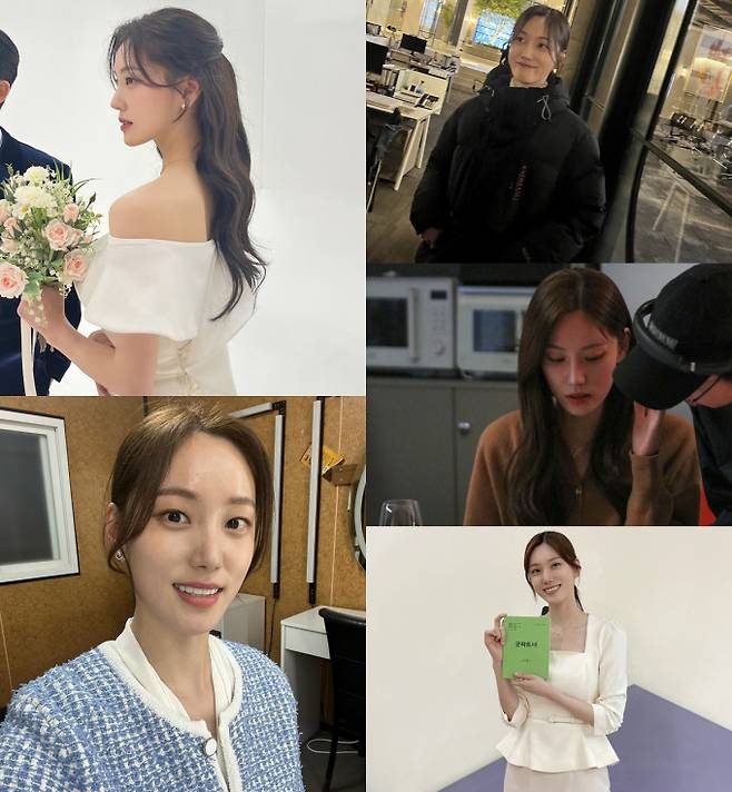 배우 한재이가 촬영 현장에서 다양한 매력을 보여주는 비하인드 컷을 공개해 주목받았다. 파란색 트위드 재킷을 입고 밝은 미소를 띠고 있는 모습과 성숙한 분위기의 오프숄더 드레스 차림이 각각 공개되었으며, 이를 통해 한재이의 다채로운 매력이 잘 드러났다는 평가를 받고 있다.