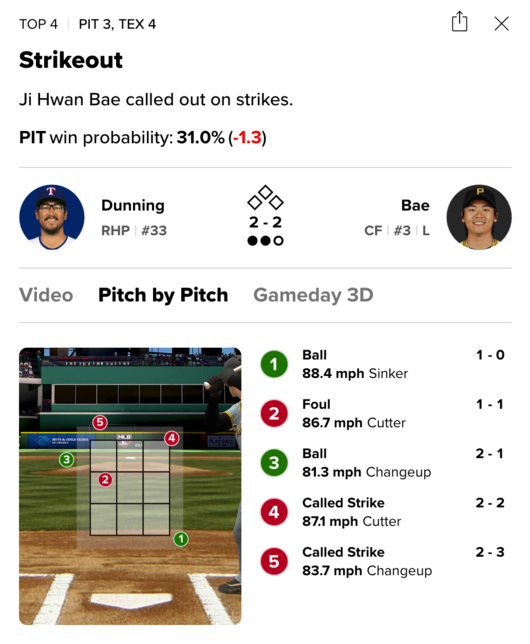 MLB.com 게임데이