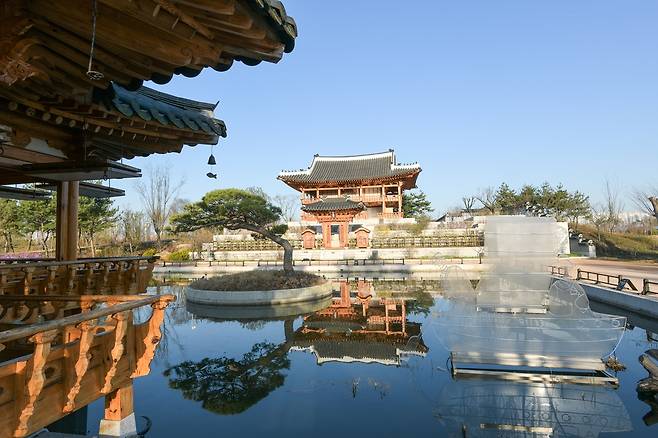 국립세종수목원 내 한국전통정원 [한수정 제공. 재판매 및 DB 금지]