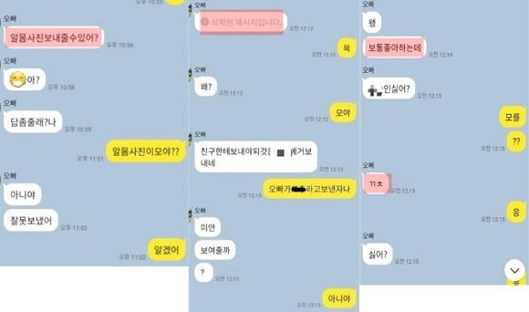 초5 남학생, 초1 여학생에 성기 사진 보내며 "알몸