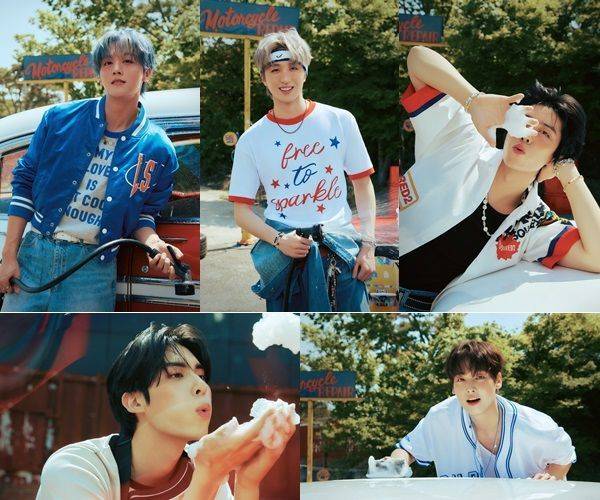 SF9 영빈, 찬희, 휘영, 유태양, 인성 / 사진=FNC엔터테인먼트 제공