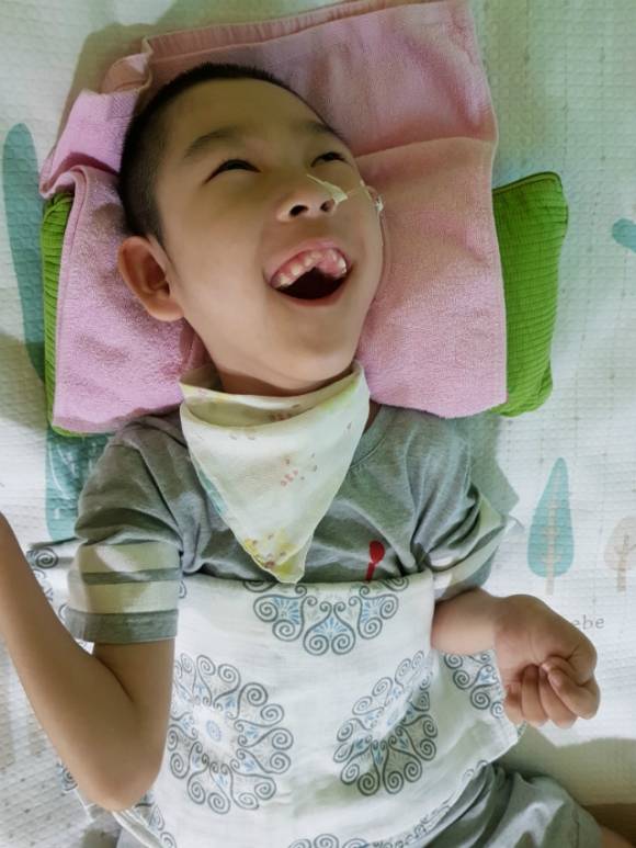 생명이의 어린 시절 모습.  주사랑공동체교회 제공