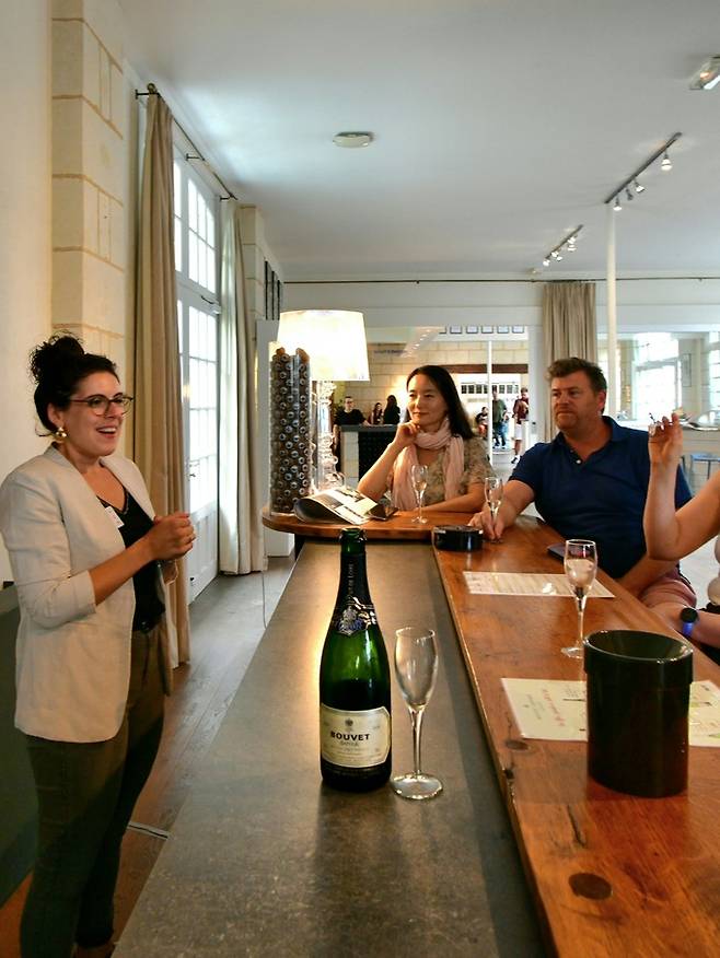 부베 라뒤베 와인 시음. 최현태 기자