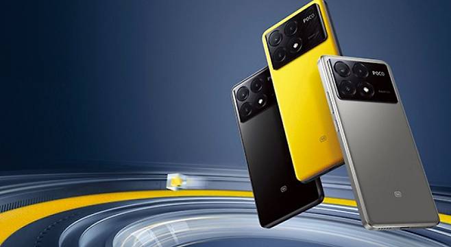 사진은 샤오미의 신제품 ´포코X6 프로'.[사진=샤오미 제공]