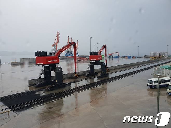 나진항 자료사진. 2018.7.16/뉴스1