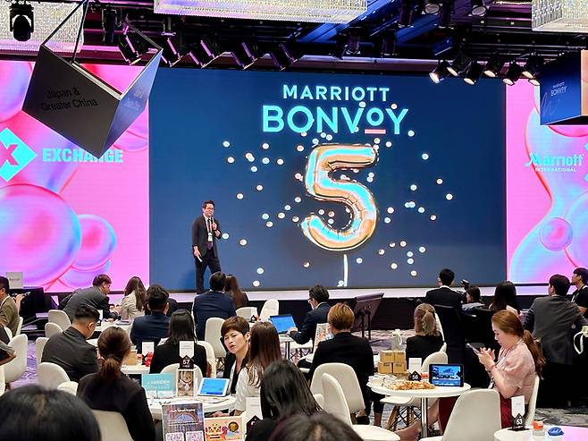 메리어트 더 익스체인지 행사 / 사진=권효정 기자