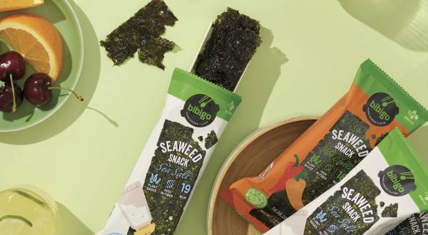 Bibigo seaweed snack products exported by CJ CheilJedang. [Courtesy of CJ CheilJedang]