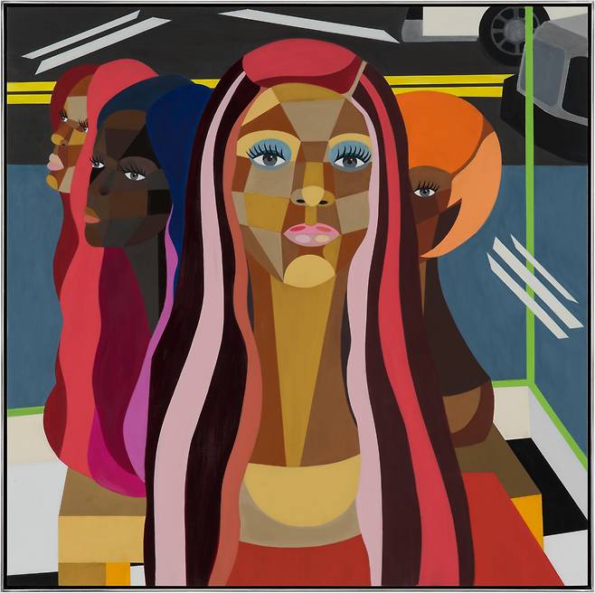 데릭 애덤스, 나의 소녀들은 어디에, 2024. [가고시안]